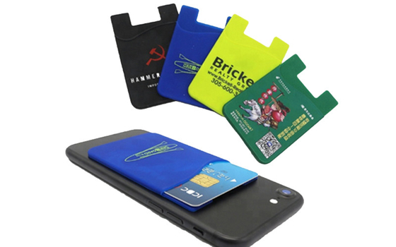 Κίνα Πλήρες τυπωμένο χρώμα λογότυπο κατόχων πιστωτικών καρτών σιλικόνης Smartphone ελαφρύ εργοστάσιο